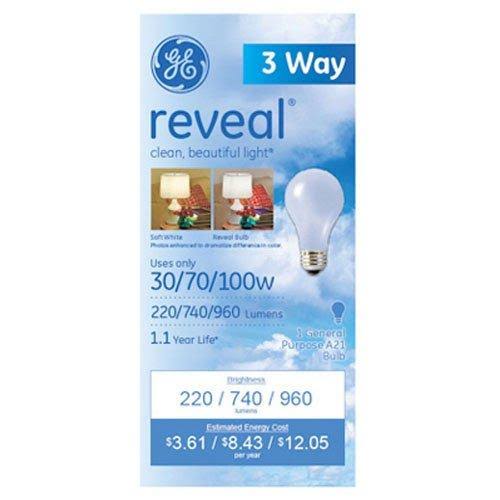 G E Lighting 97784 3 Way 30 70 100W Standard Incandescent Bulb