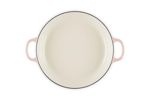 Le Creuset Signature Enameled Cast Iron Petal Braiser, 2.25qt., Coastal Blue