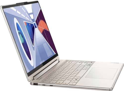 Lenovo Yoga 9i 14 2-in-1 Laptop 14" 2.8K OLED Touch (Glossy, 100% DCI-P3, 90Hz, HDR 500) Intel 12-Core i7-1360P 16GB RAM 4TB SSD Backlit Fingerprint Thunderbolt4 Pen Win11 Oatmeal + HDMI Cable