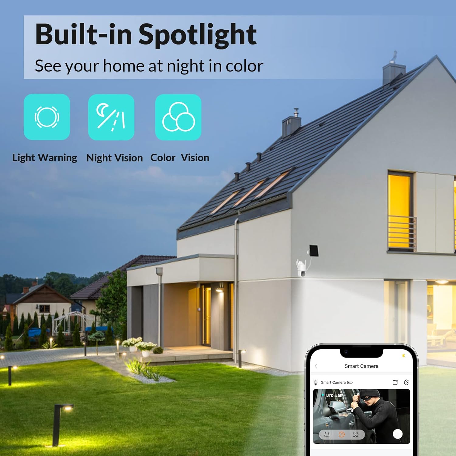 Wireless Security Cameras, Netvue Sentry Plus Outdoor WiFi Pan Tilt 360�� Camera, Solar Rechargeable Battery Powered for Home Security, PIR Motion/Human AI Detection, 2-Way Talk, Waterproof, SD/Cloud