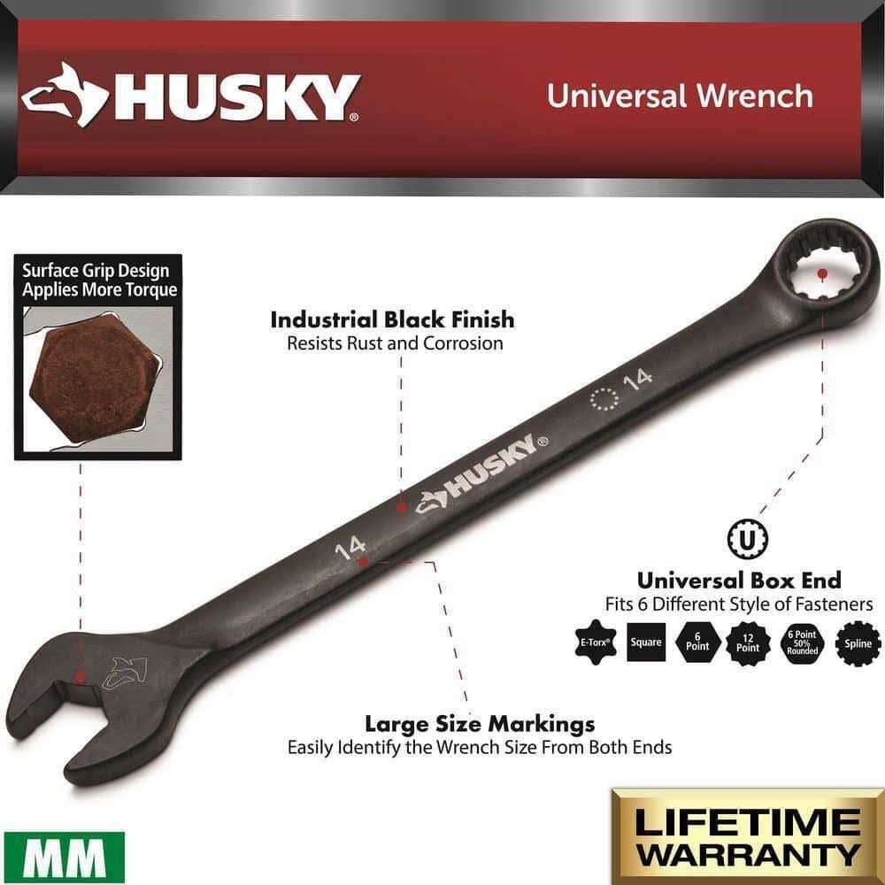 Husky Master Wrench Set SAE/MM