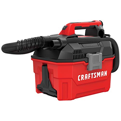 CRAFTSMAN V20* Cordless Shop Vac, 2 Gallon, Wet/Dry, Tool Only (CMCV002B)