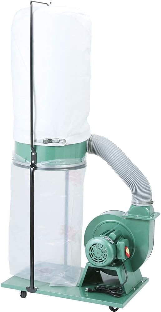 Grizzly Industrial G1028Z2-1-1/2 HP Portable Dust Collector