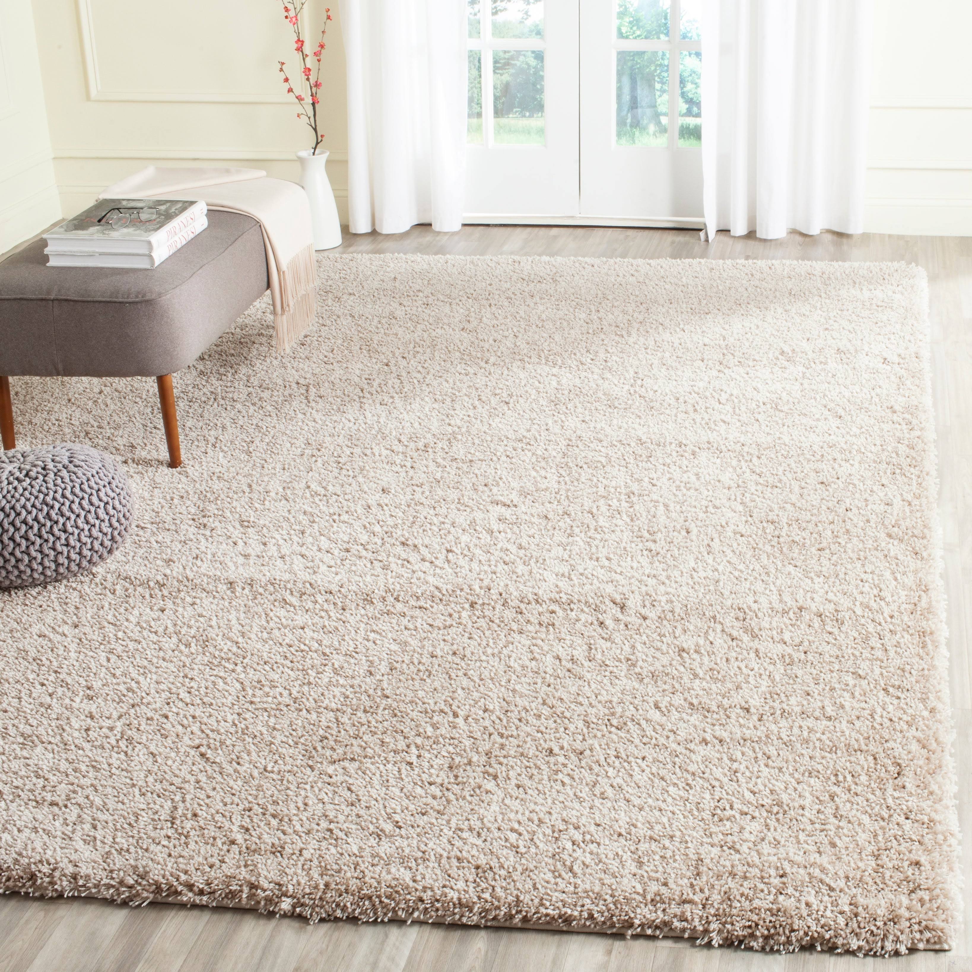 Safavieh California Shag SG151-4040 2&3x22 x 15& Red Runner