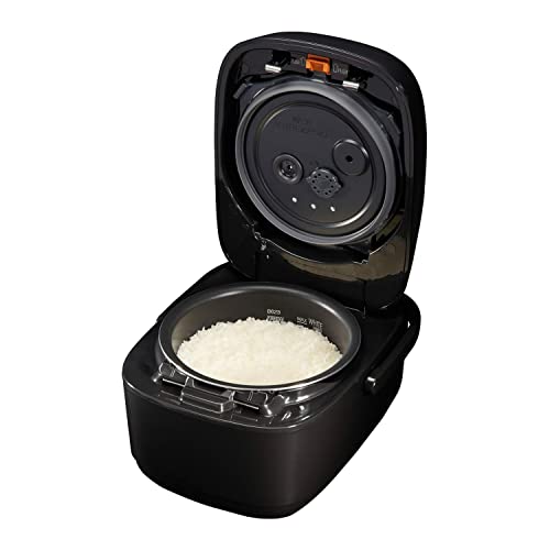 Zojirushi NW-JEC10BA Pressure Induction Heating (IH) Rice Cooker & Warmer, 5.5-Cup, Made in Japan