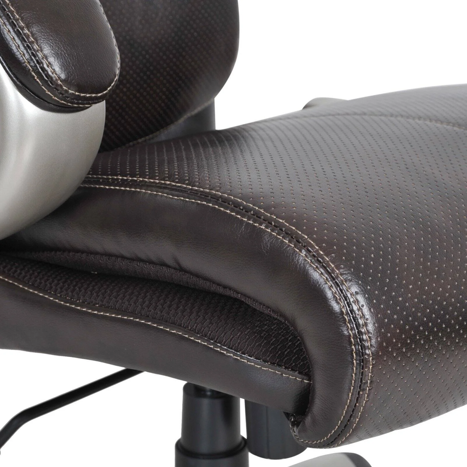 Serta Dayton Big and Tall Executive Office Chair with AIR Technology Brown