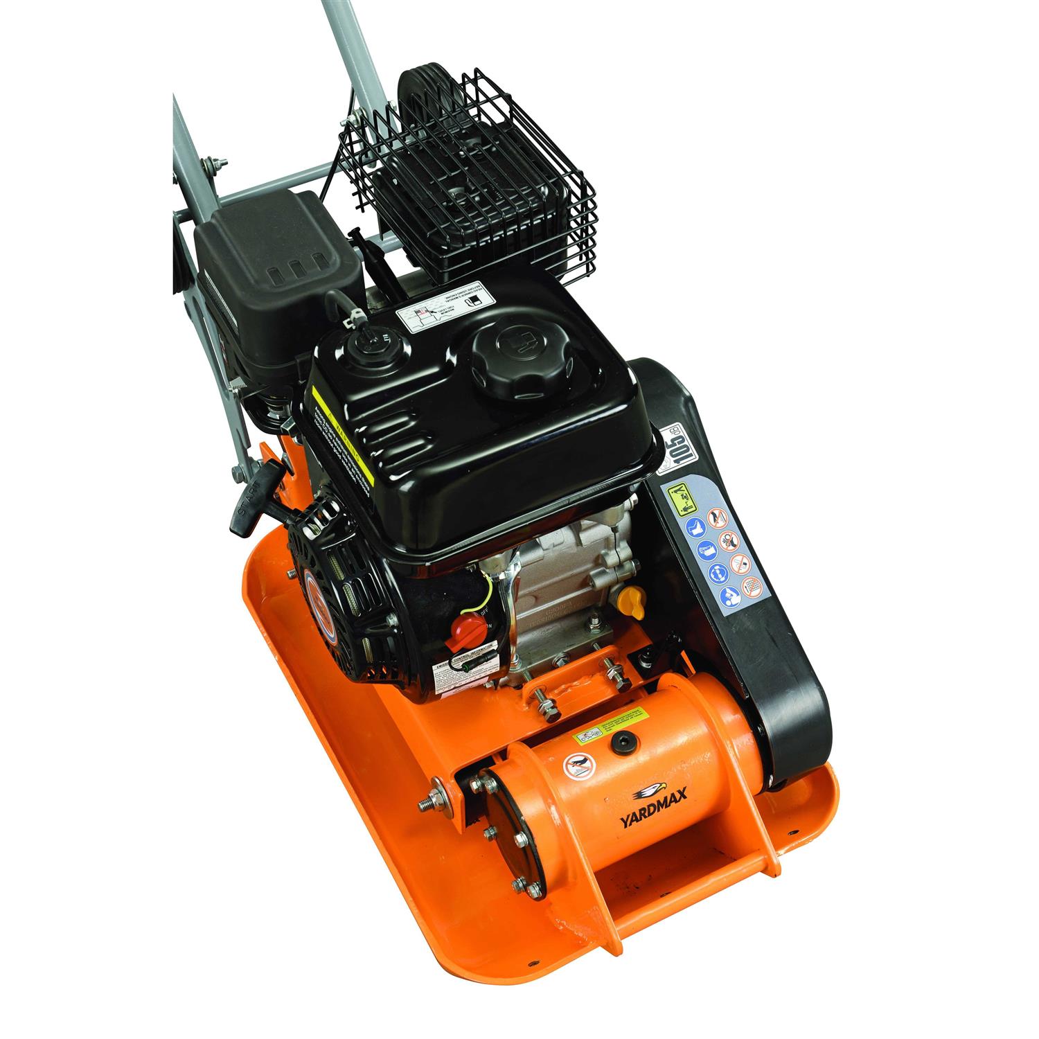 YARDMAX 2500 lb. Compaction Force Plate Compactor 6.5HP/196cc - Shop Hardware Tools Online Store