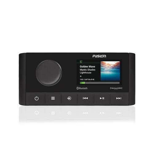 Fusion Ms-Ra210 Marine Am/fm/bt/nema2000/siriusxm Ready Stereo with 2 Pair Fusion EL-FL651SPG El Series 6.5x22 Shallow Mount RGB