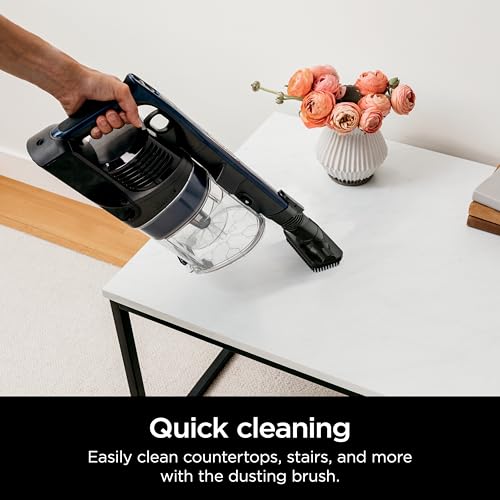 Shark | Pet Cordless Vacuum Cleaner | LED Headlights | Removable Handheld Vacuum for Pet Hair | Crevice Tool & Pet Multi-Tool Included | 40min Runtime | For Carpet & Hard Floors | Grey | IX141