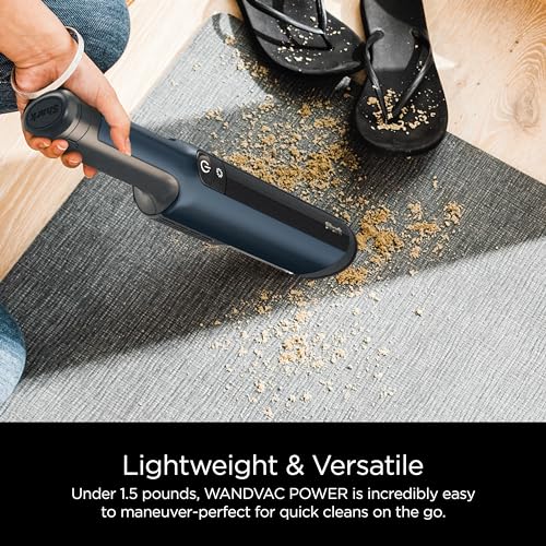 Shark WANDVAC Cordless Hand Vacuum, Ultra-Lightweight & Portable with Powerful Suction & Tools