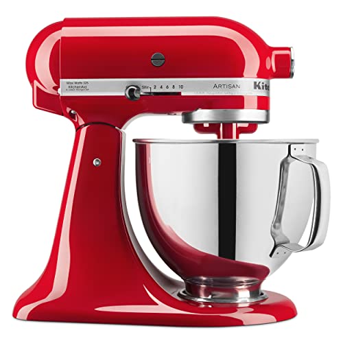KitchenAid Artisan Series 5 Quart Tilt Head Stand Mixer with Pouring Shield KSM150PS, Removable bowl, Aqua Sky