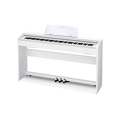 Casio Privia PX-770 – 88-Key Weighted Console Digital Piano | Tri-Sensor II Scaled Hammer Action Keys | AiR Sound Source, 19 Tones, Concert Play, 16W Stereo Speakers, USB-MIDI | Elegant Black Cabinet
