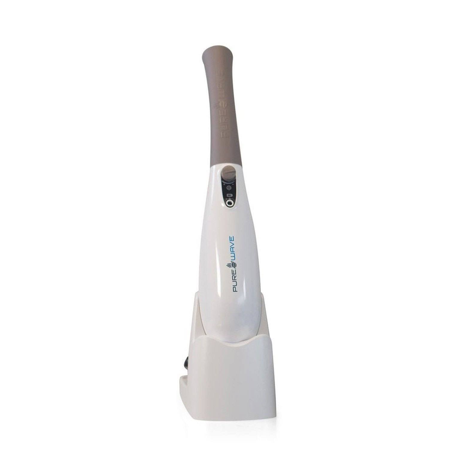 Pure-Wave CM5 Extreme Power Neck, Back u0026 Foot Percussion Massager Handheld (White)