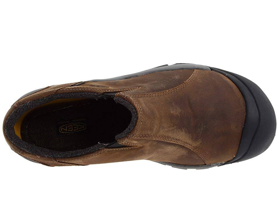 Keen Men&s Brixen Waterproof Low (8.5 Slate Black/Madder Brown)