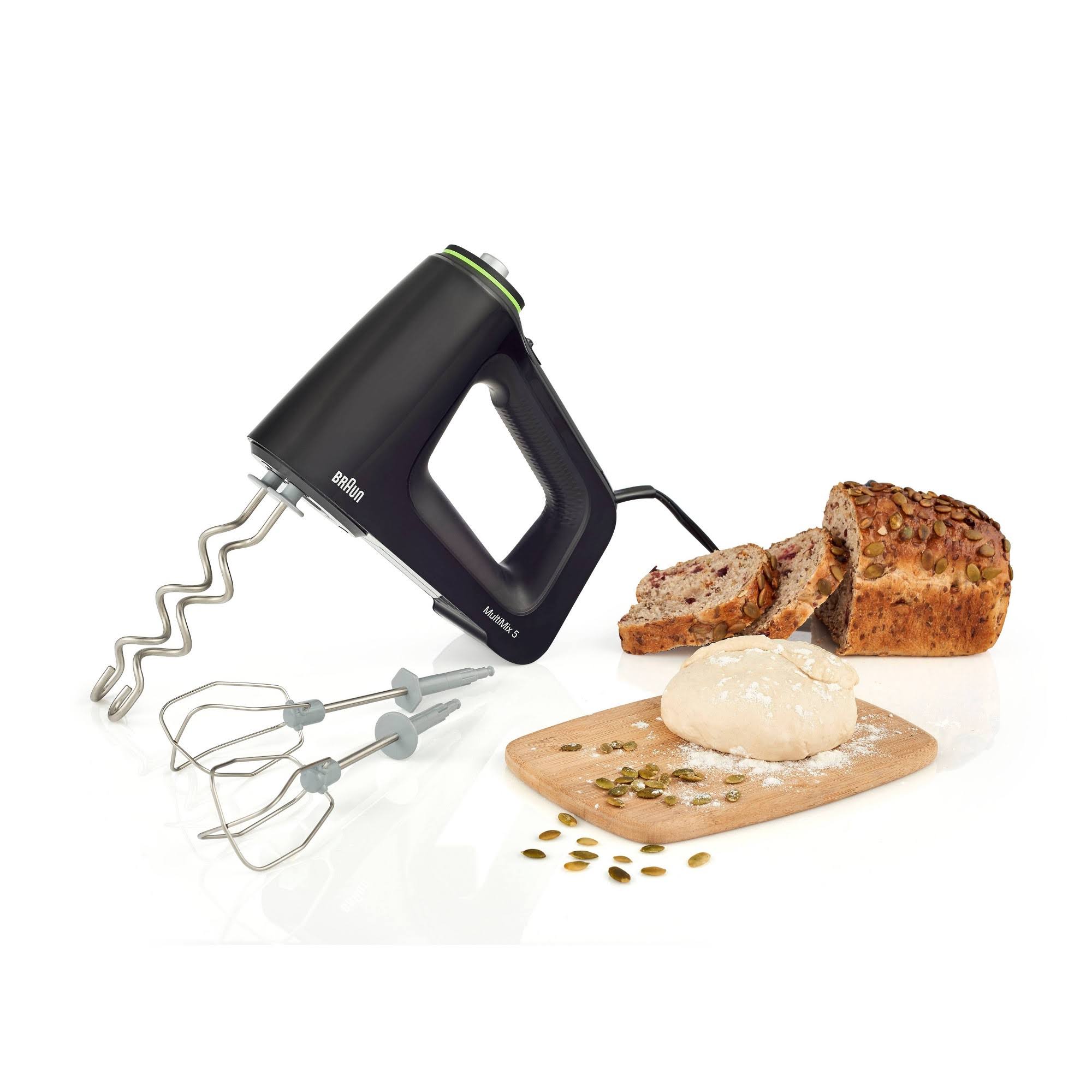Braun MultiMix 5 HM 5100 Plastic Hand Mixer - Black