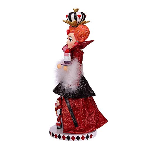 Kurt S. Adler 17.5-Inch Hollywood Queen of Hearts Nutcracker