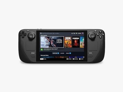 Valve Steam Deck 512GB (1280 x 800) 7" LCD Display Handheld Gaming Console with Carrying Case (Renewed)