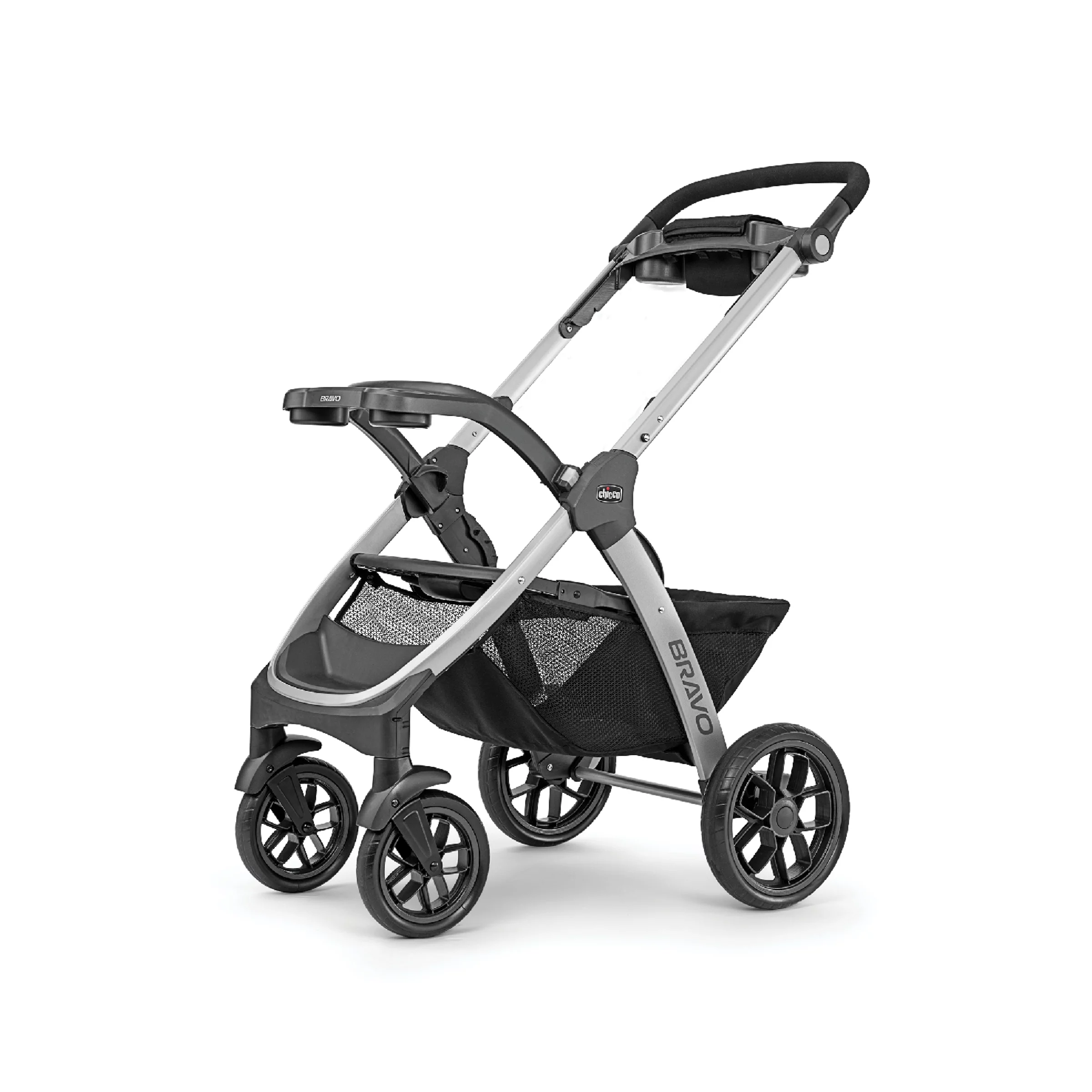 Chicco Bravo Trio Travel System Stroller with KeyFit 30 Infant Car Seat - Calla (Grey)