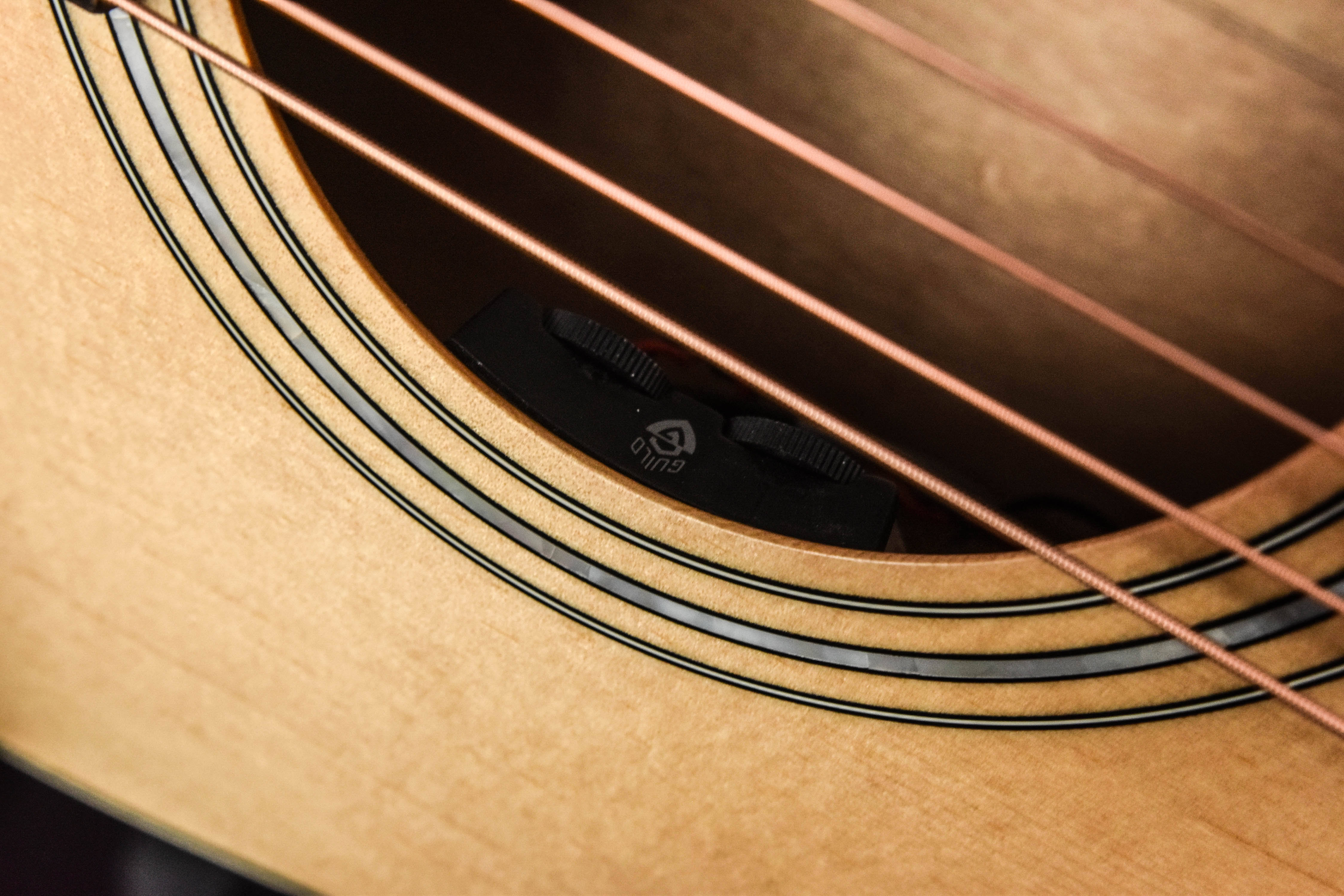 Guild D-240E Acoustic-Electric Guitar, Natural