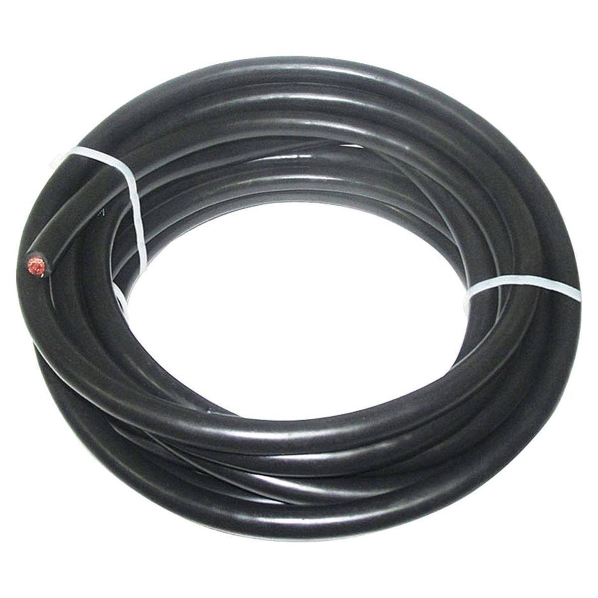Battery Cable,4 ga,25ft,Black Westward 19YD46
