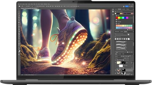 Lenovo Yoga 7 16 2-in-1 AI PC Laptop | 16" FHD+ IPS Touch (Glossy) | Intel 12-core Ultra 7 155U | 16GB DDR5 2TB SSD | Backlit Fingerprint Thunderbolt4 Win11Pro Grey + HDMI Cable