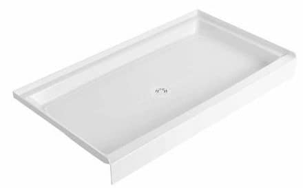 PROFLO PFSB6034WH PROFLO PFSB6034 Morenci 60" x 34" Rectangular Shower Base with Single Threshold and Center Drain
