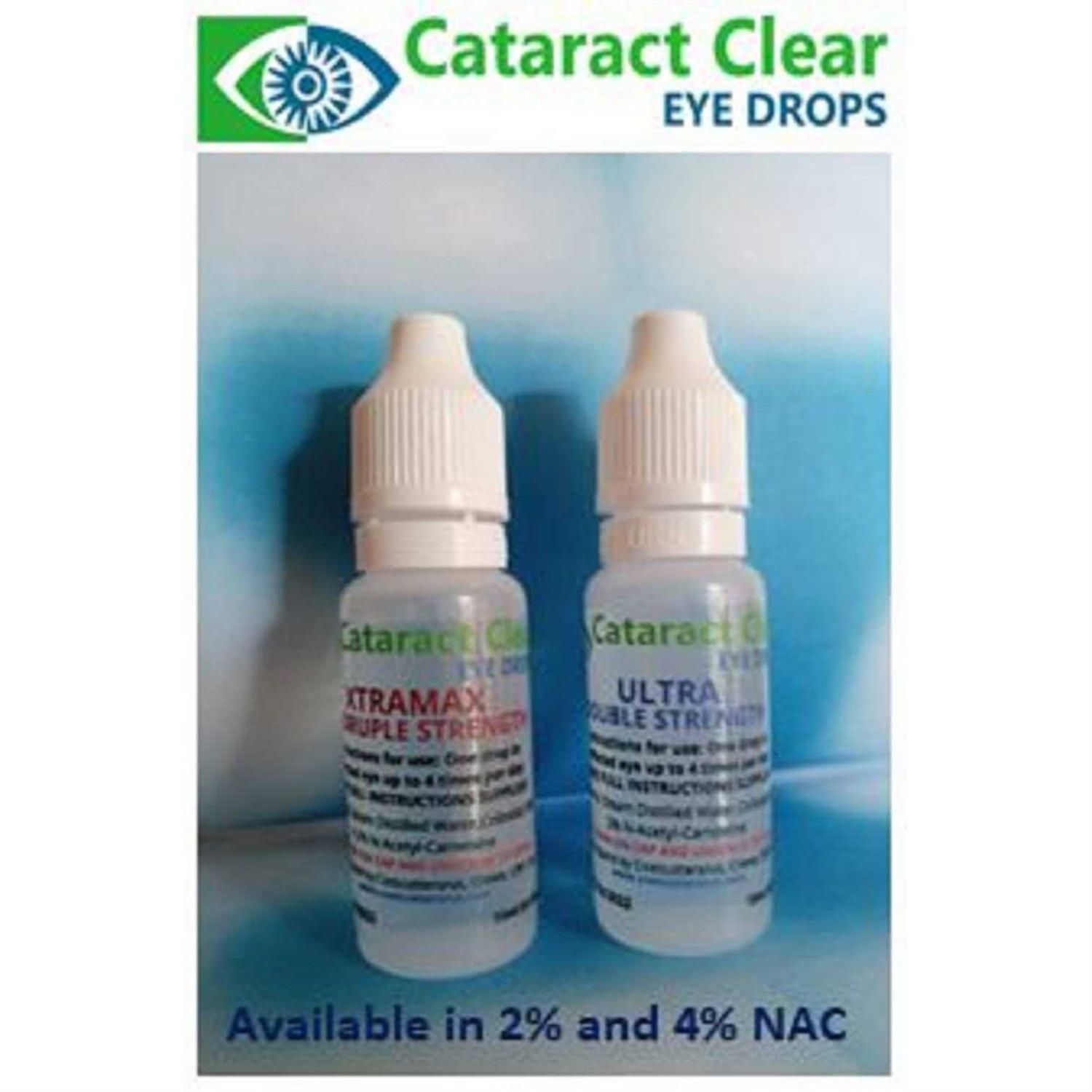 Cataract Eye Drops 4% NAC. Strongest anywhere.Proven on People &amp; Pets. 2 x 10ml - Pet Supplies online store