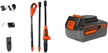 BLACK+DECKER 20V Max Pole Saw, 8-Inch, Cordless (LPP120)