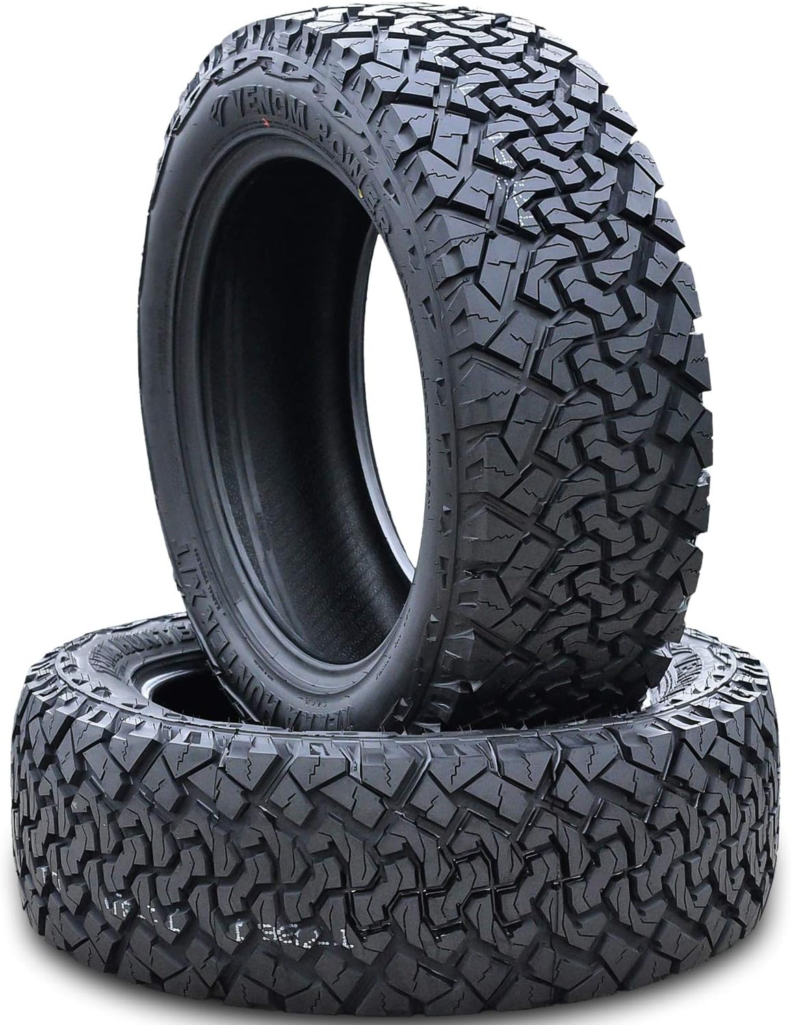 Set of 4 (FOUR) Venom Power Terra Hunter X/T All-Terrain Off-Road Radial Tires-275/60R20 275/60/20 275/60-20 115T Load Range SL 4-Ply BSW Black Side Wall