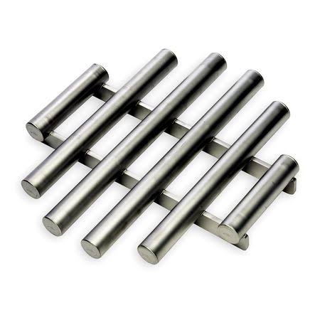 Eriez - 135687P - Grate Magnet, Rare Earth, 6 in Overall Length, 80 oz Maximum Magnetic Pull Strength