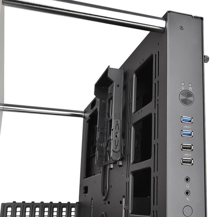 Thermaltake Core P5 Vesa Wall Mount Open Frame Gaming Desktop Computer Chassis - CA-1E7-00M1WN-00, Clear