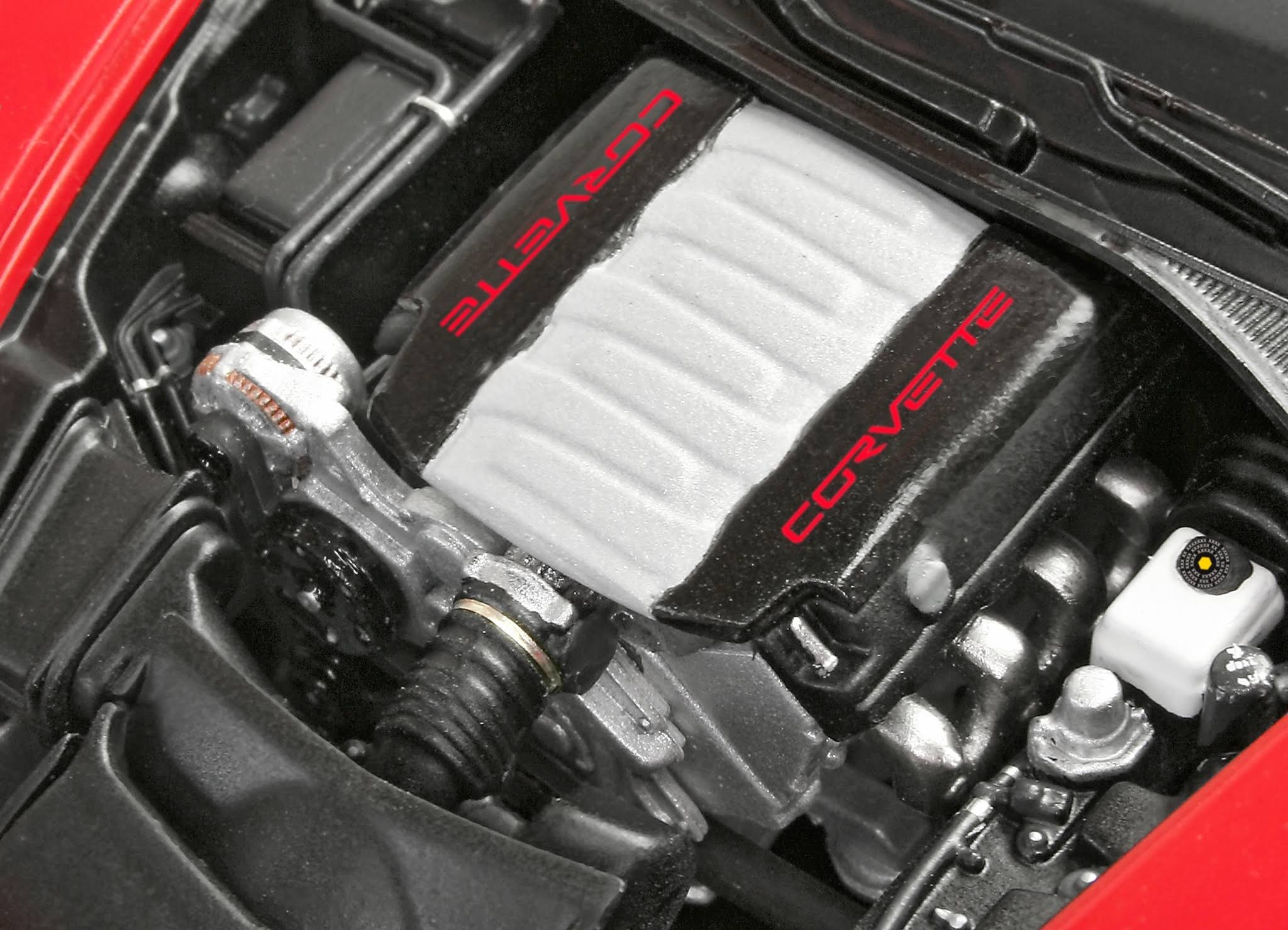 2014 Corvette Stingray C7 Car Revell Model Kit