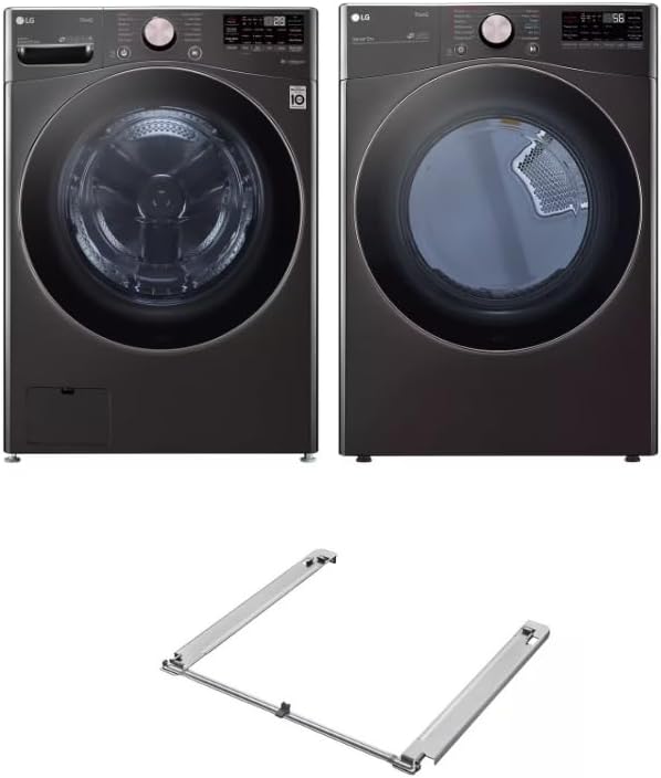 Washer, Dryer and Stacking Kit Bundle