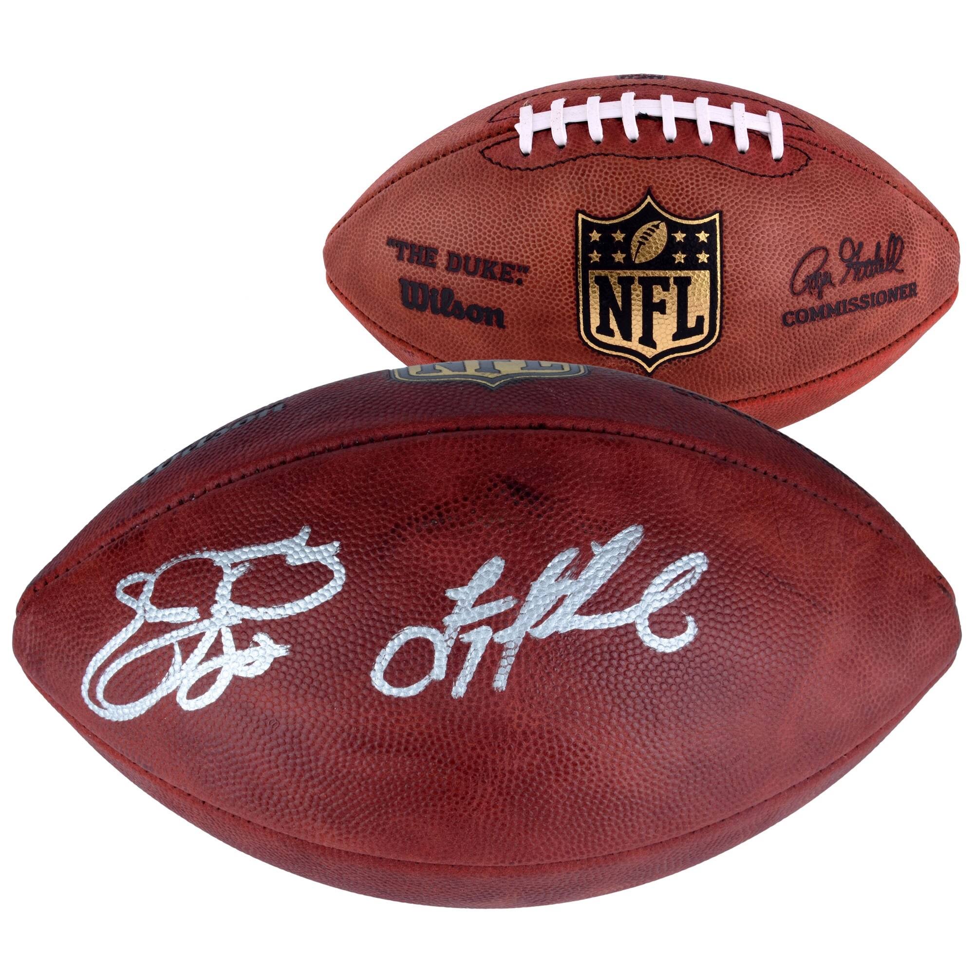 Fanatics Authentic Emmitt Smith, Troy Aikman Dallas Cowboys Autographed Duke Pro Football