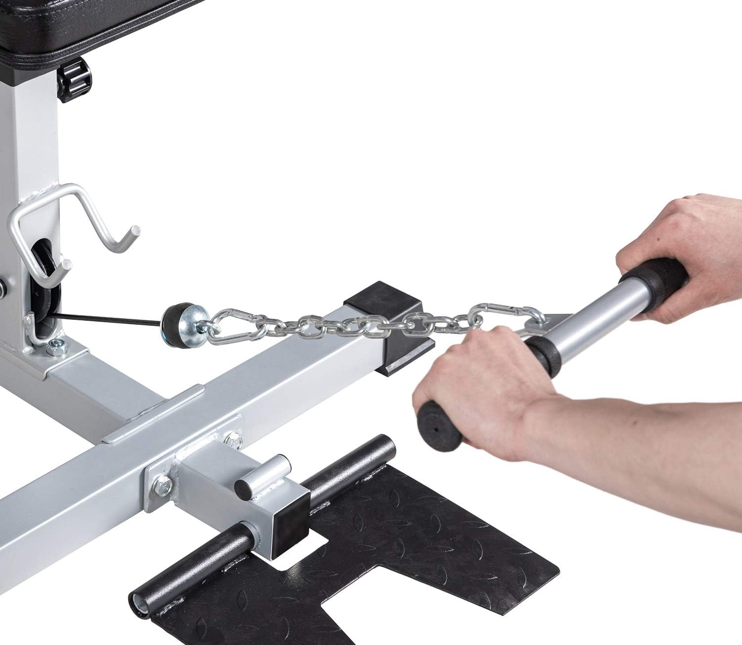 GDLF Lat Pull Down Machine Low Row Cable Fitness Exercise Body Workout Strength Training Bar Machine