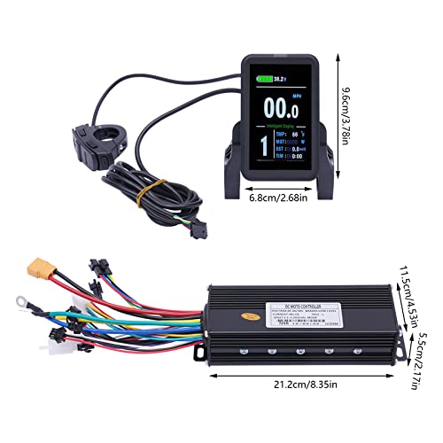 Electric Bike Conversion Kit, 48V 1000W 700C 28"/ 29" Front/Rear Wheel Electric Bicycle Hub Kit Dual Mode Controller w/LCD Display & PAS, 5-Speed Adjustment E-Bike Conversion Kit