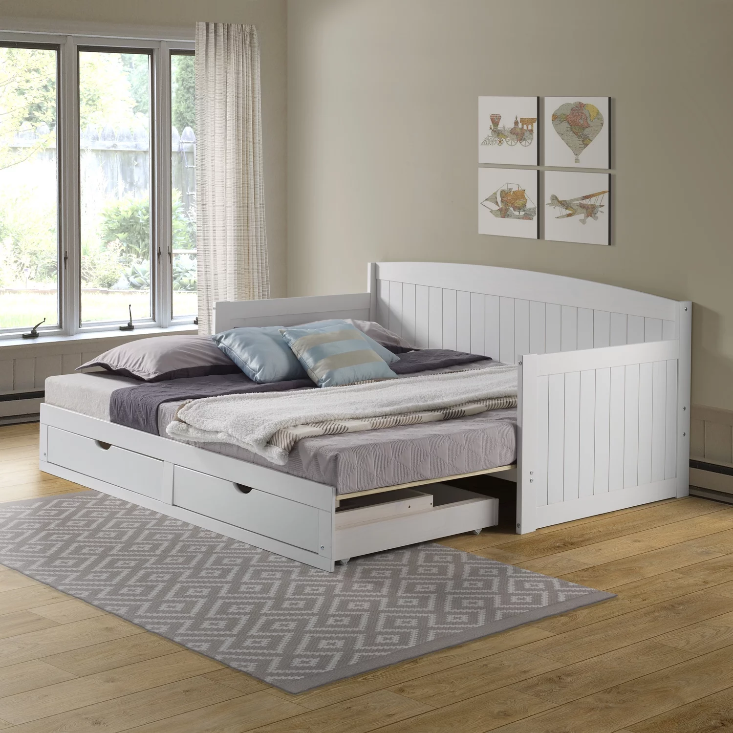 Alaterre Harmony Daybed with King Conversion