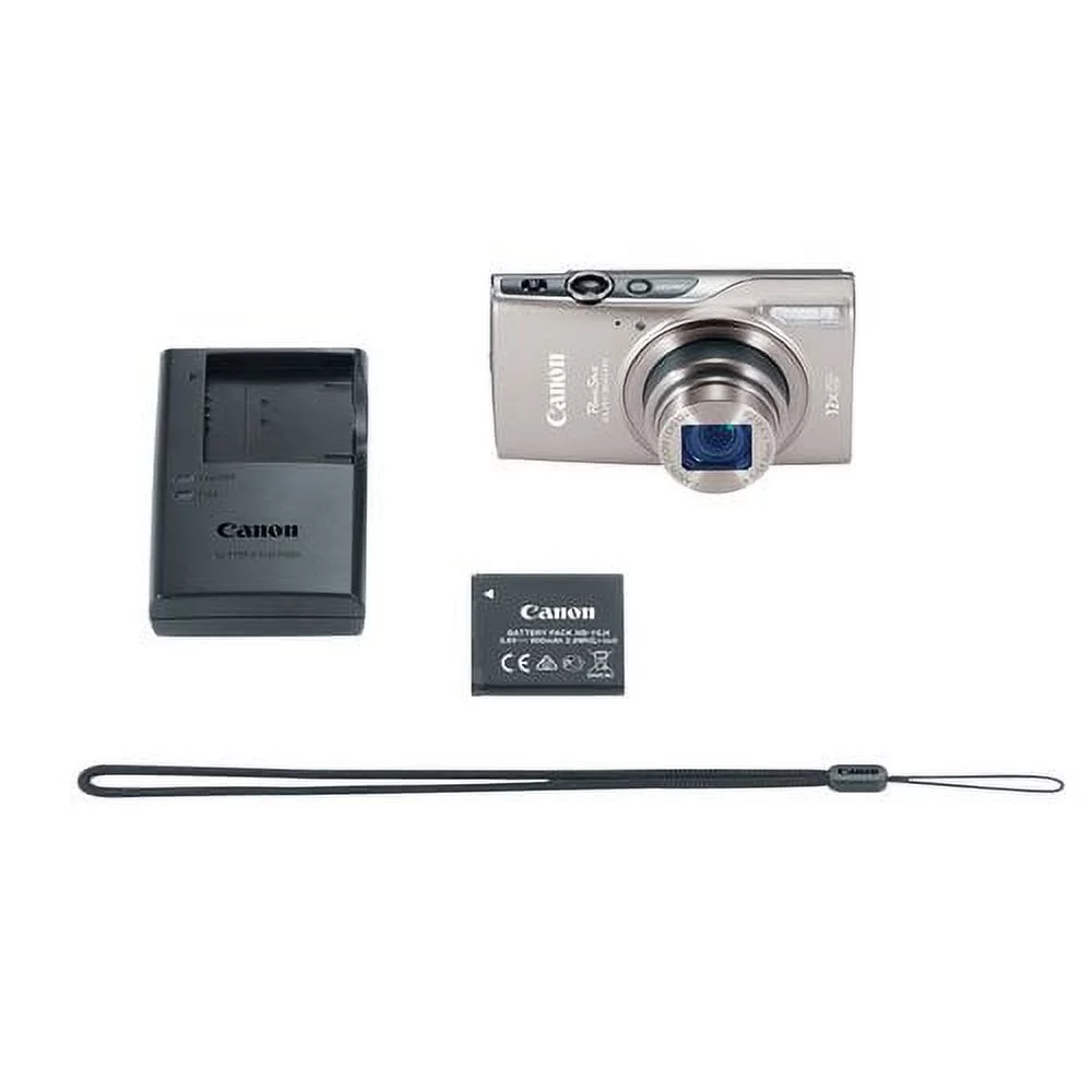 Canon PowerShot ELPH 360 HS Digital Camera (Silver)