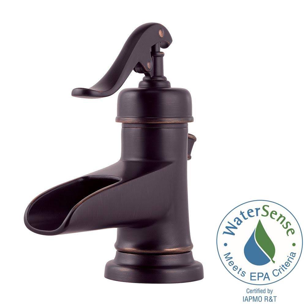 Pfister LG42-YP0Y Ashfield Single Control Bathroom Faucet Tuscan Bronze