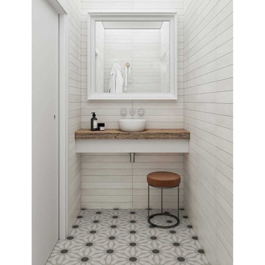 Allora 8 x 10 Porcelain Patterned Wall & Floor Tile Bedrosians