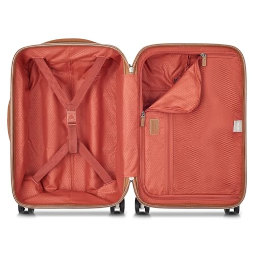 DELSEY PARIS Chatelet Air 2.0 Hardside Luggage with Spinner Wheels, Angora, Checked-Large 28 Inch