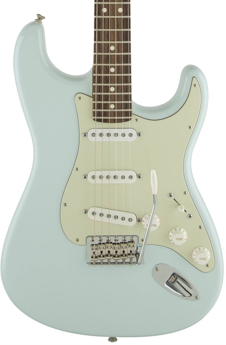 Fender 0115600372 2018 American Special Stratocaster Electric Guitar Rosewood Fretboard with Gigbag, Sonic Blue
