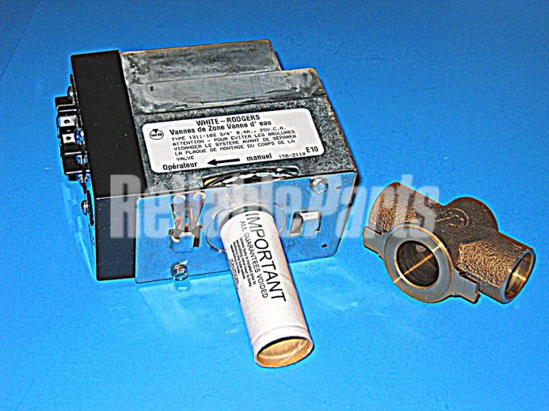 1311-102 White-Rodgers Hydronic Zone Valve 3 Wire