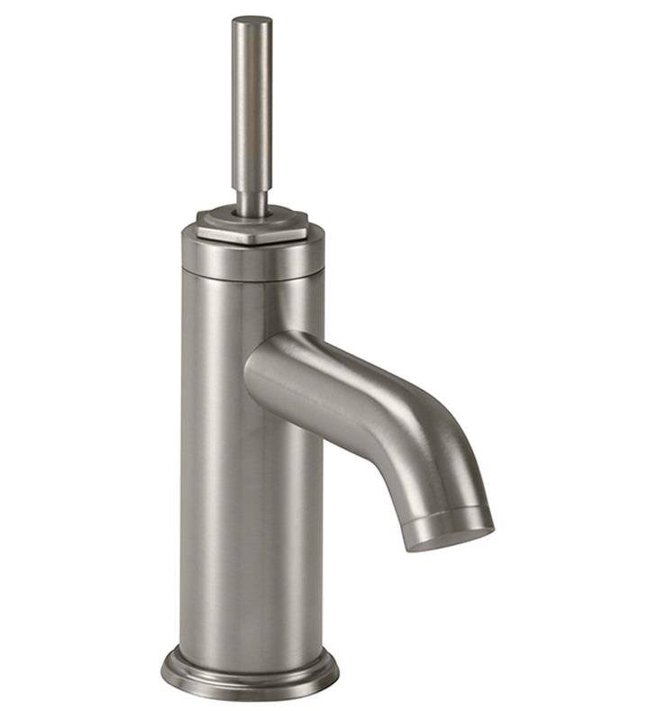 California Faucets Descanso 3001-1-USS Single Hole Lavatory Faucet - Stainless Steel (PVD)