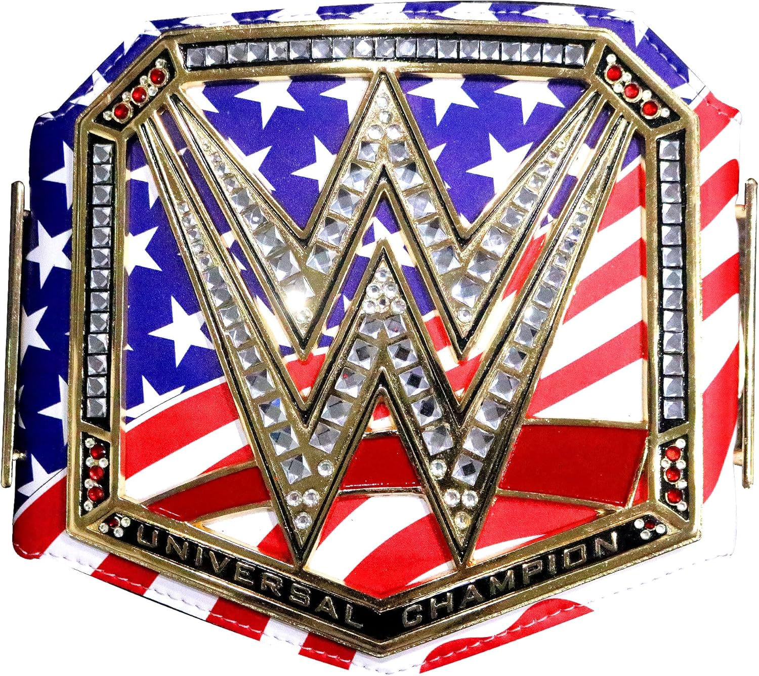 WWE United States Championship Title Belt Replica, WWE World Heavyweight Wrestling Championship Belt - Adult Size - 4mm