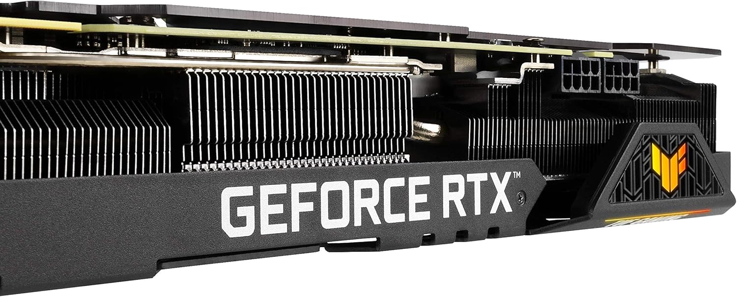 ASUS TUF Gaming NVIDIA GeForce RTX 3090 Graphics Card (PCIe 4.0, 24GB GDDR6X, HDMI 2.1, DisplayPort 1.4a, Dual ball Fan Bearings, Military-grade Certification, GPU Tweak II)