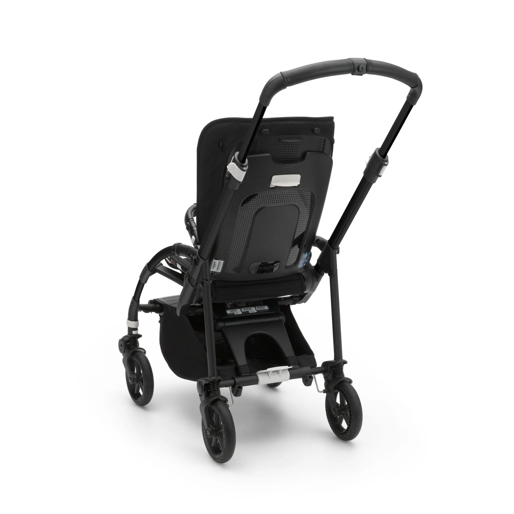 Bugaboo - Bee6 Complete Stroller Aluminum/Grey/Soft Pink