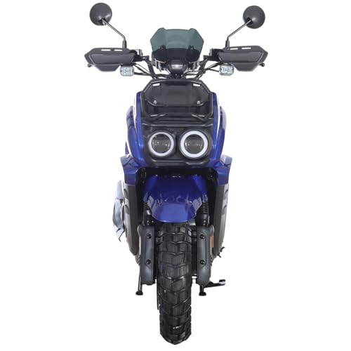 X-PRO Gas Adult Moped Tank 200 Gas Moped Street Bike,12" Wheels!