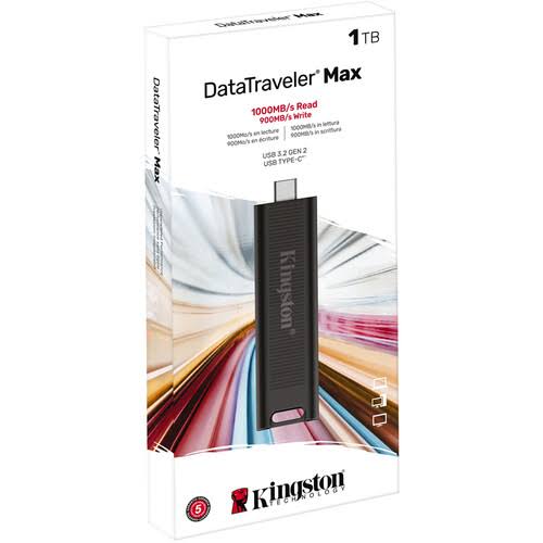 Kingston DataTraveler Max - USB flash drive - 1 TB - USB-C 3.2 Gen 2