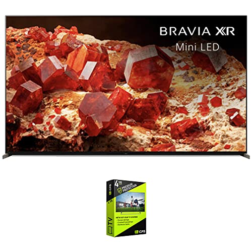 Sony X93L BRAVIA XR Class X93L Mini LED 4K HDR Google TV Bundle with Premium 4 YR CPS Enhanced Protection Pack (2023 Model)